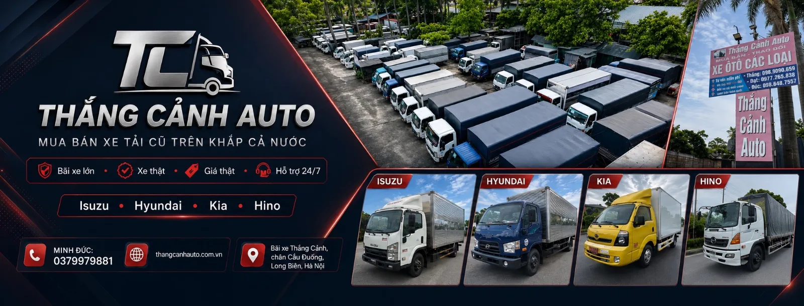 Trực Tiếp Bên Trong Bãi Xe Thắng Cảnh: Quy Trình Tuyển Chọn Xe Thực Tế Tại Long Biên