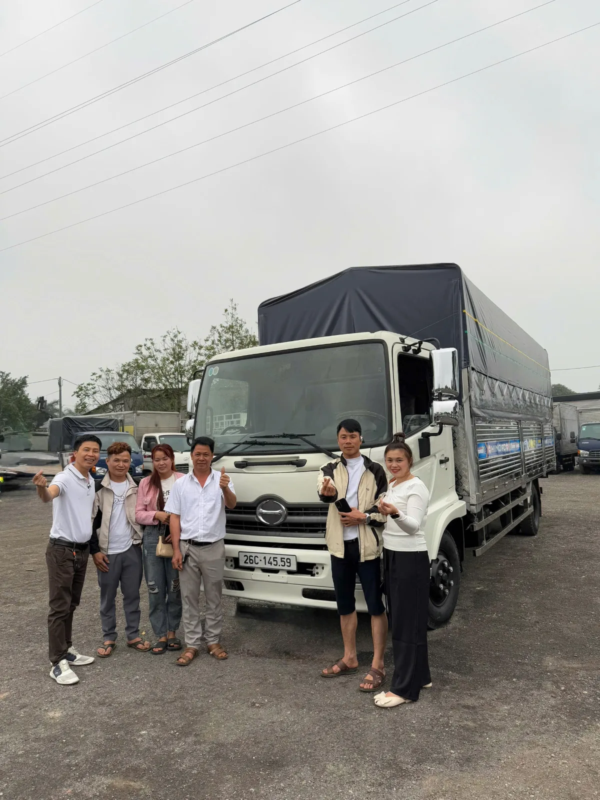 Thực Tế Quy Trình Bàn Giao Xe Tải Cũ Tận Nơi Cho Khách Hàng Tỉnh Xa Tại Thắng Cảnh Auto
