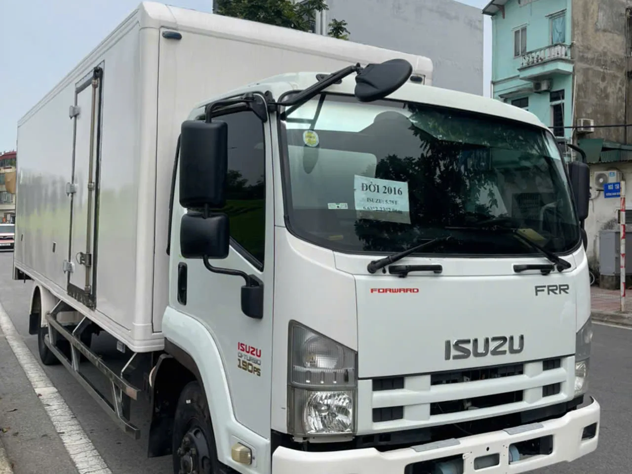 Isuzu FRR thùng kín đời 2016 - ảnh 1
