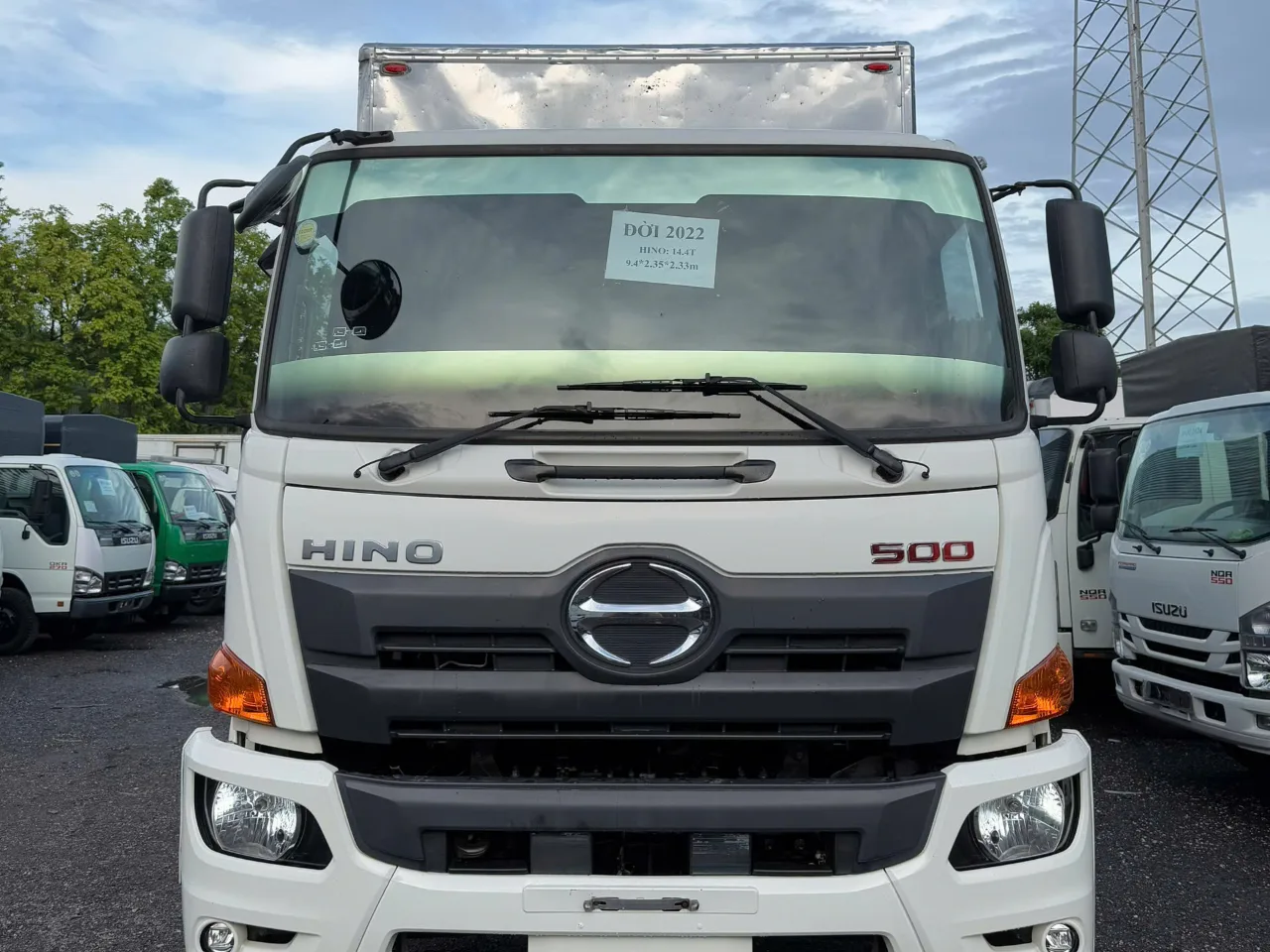 Hino FL 8 thùng kín đời 2022 - ảnh 3