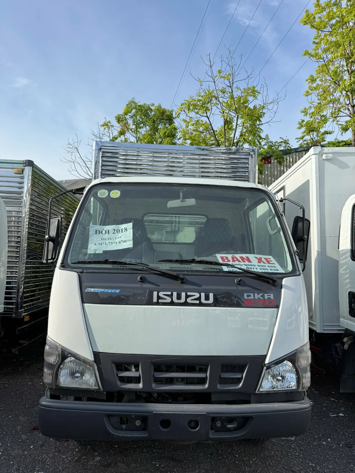 Isuzu QKR 270 thùng kín đời 2018 - xe số 2 - ảnh thu nhỏ 2
