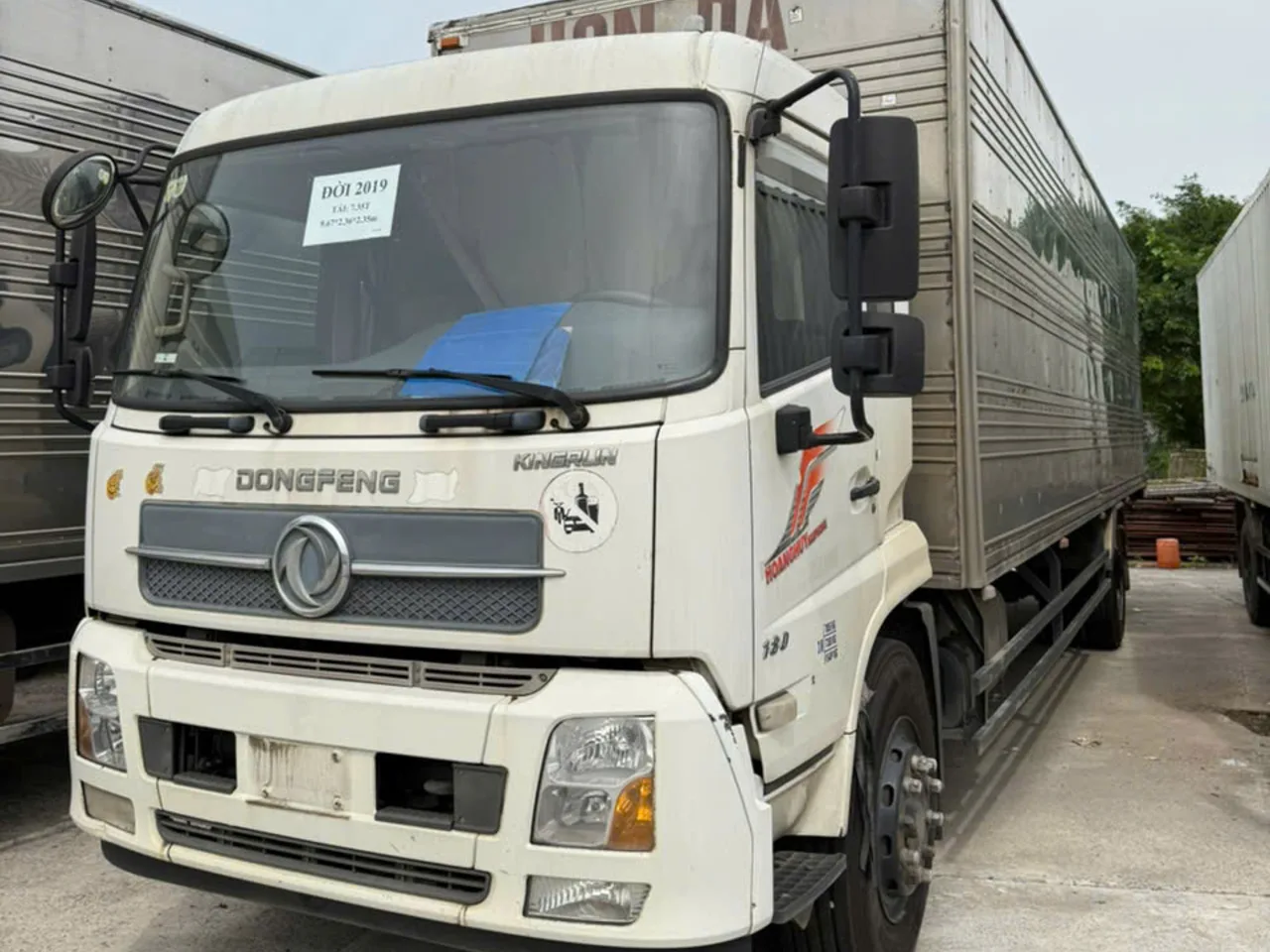 Dongfeng Kingrun thùng kín đời 2019